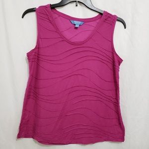 Simply Vera by Vera Wang fuchsia tank top, Large